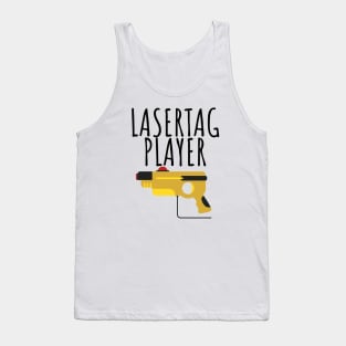 Lasertag player Tank Top